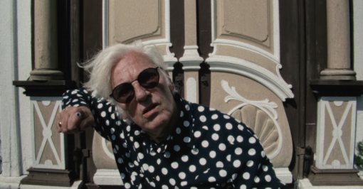 Robyn Hitchcock in Egersund, still from the Wasted video directed by Josh McCartney